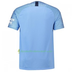 Günstige Fußballtrikots Manchester City 2018-2019 Kurzarm Heimtrikotsatz kaufen